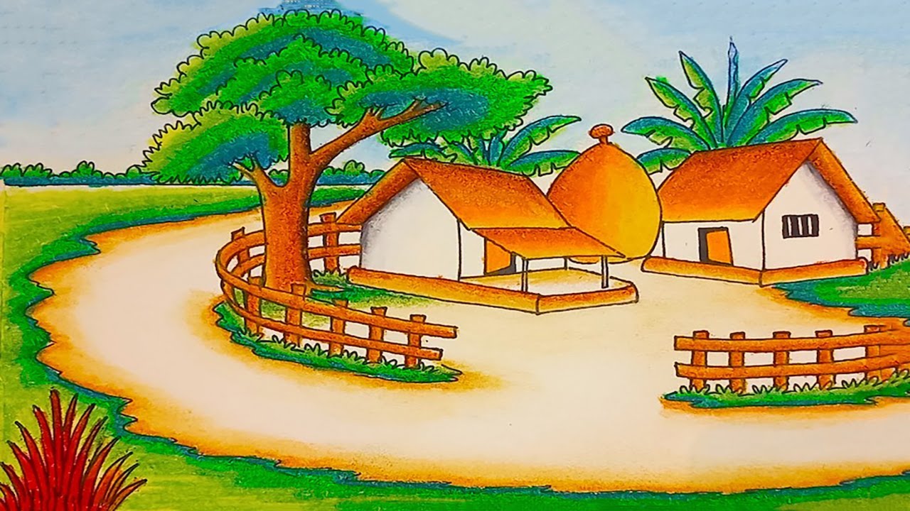 My Village - 8 Painting by Manisha Phulwad